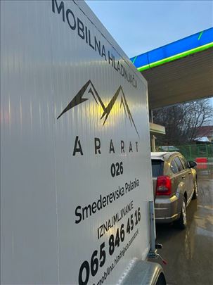 Iznajmljivanje mobilne hladnjače Ararat  026