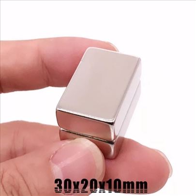Neodijumski magnet 30x20x10mm,40x20x10mm,50x20x10m