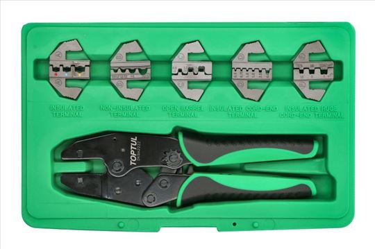 Toptul klešta s izmjenjivim čeljustima, 6 komada