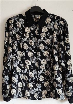 Vintage Rudnik prekrasna cvetna bluza br. 42 