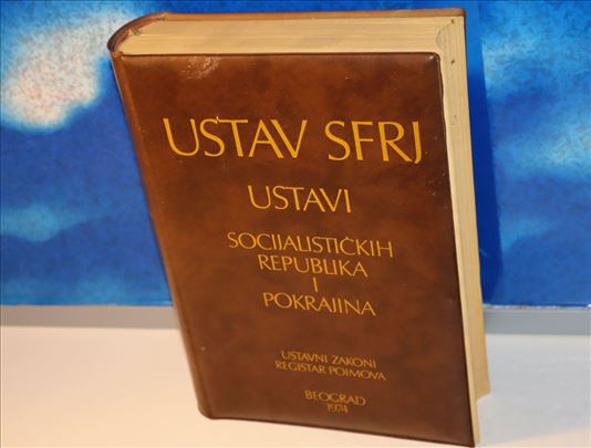USTAV SFRJ Beograd 1974