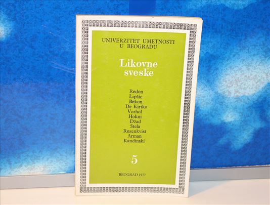 Likovne sveske 5 Redon, Lipšic, Bekon, De Kiriko