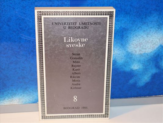 Likovne sveske 8 Sezan, Gonsales, Mišo, Rajner