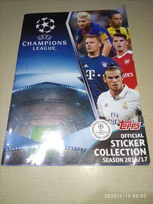 Album za slicice UEFA Champions League 2016-17