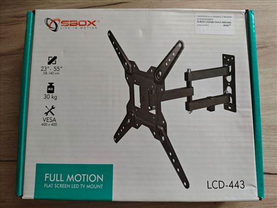 S-Box LCD443 Zidni Nosac Za TV