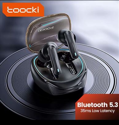 Toocki TWS Bluetooth 5.3 bežične slušalice