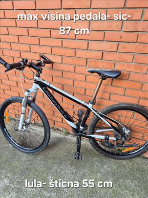 MTB bicikl Crosswave 15", 26" točkovi, hidraulik  
