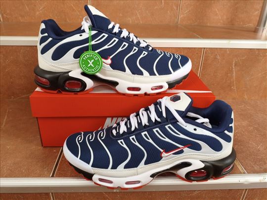 Nike Air Max TN White/Deep Blue/Red/Black