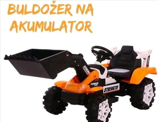 Bulldozer na akumulator! 
