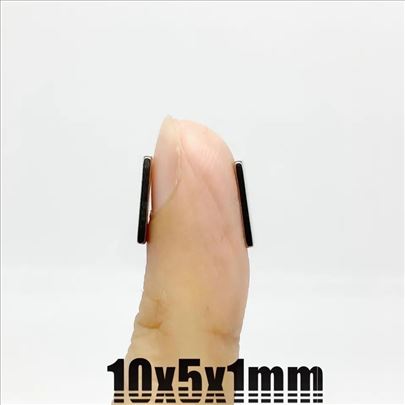Neodijumski magnet 10x5x1mm,10x5x2mm,10x5x3mm