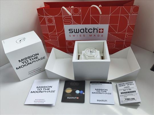 Omega x Swatch Mission to Moonphase Snoopy 