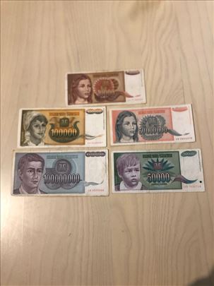 Papirni novac ex yu rasprodaja