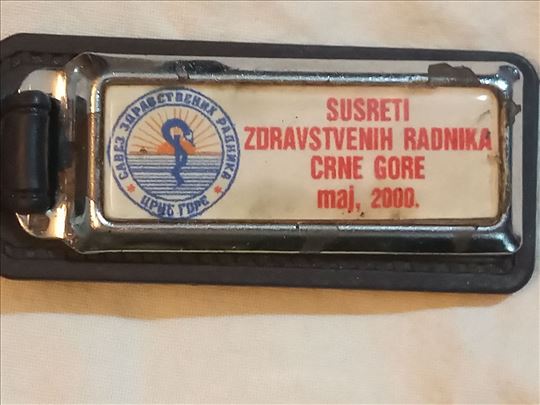 Privezak, zdravstvenih radnika Crne Gore, 2000.god