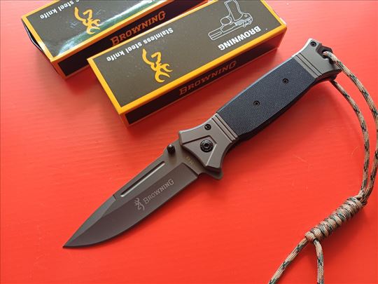 Browning 364 nož na preklop crni 2025g