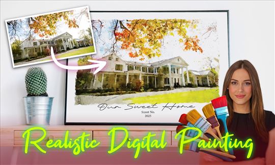 Digitalni crtež od vaših fotografija