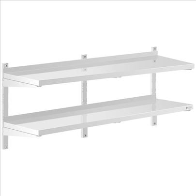 Royal Catering zidne celicne police 40x140cm