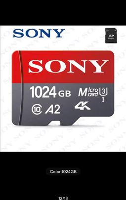 Sd kartice 1024gb klasa 10 a2 u3