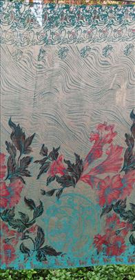Vintage rustična zavesa - zidnjak 240 x 90 cm 