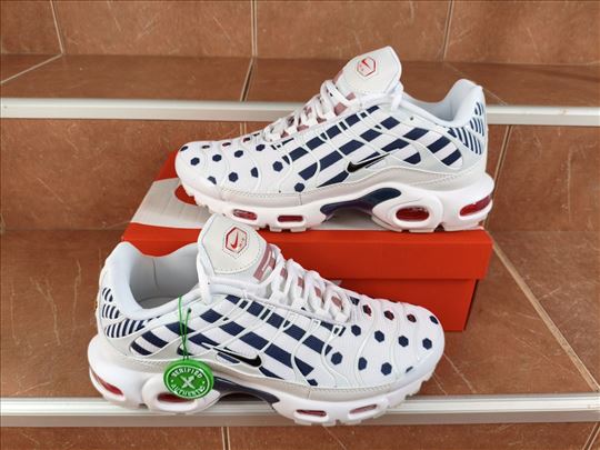 Nike Air Max TN White/Deep Blue Nike pakovanje-