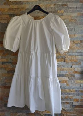 Lepršava bela haljina