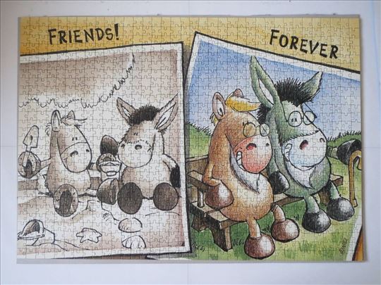 Puzzle od 1000 delova (5 kutija)