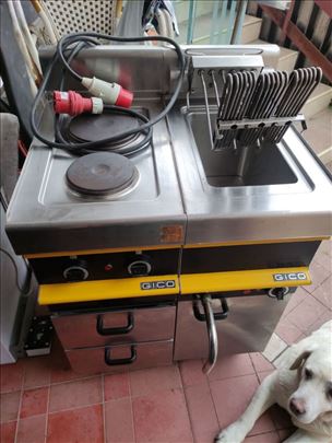 Sporet kombinovan sa fritezom GICO
