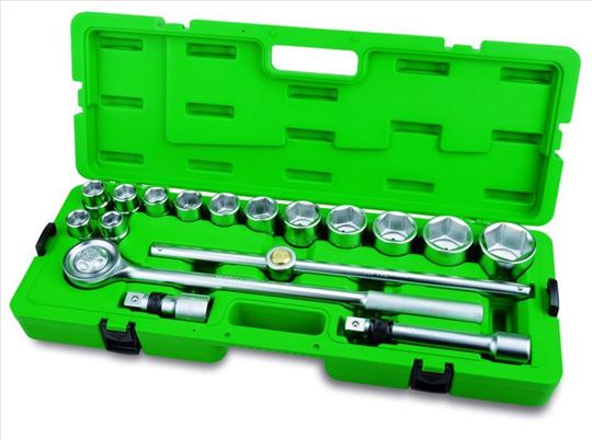 Toptul set gedora 19-50 mm, 3/4", 17 komada