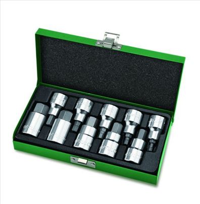 Toptul set Imbus Hex bitova 1/2", 10 komada