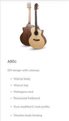 Gitara akustična Strauss Rottman 