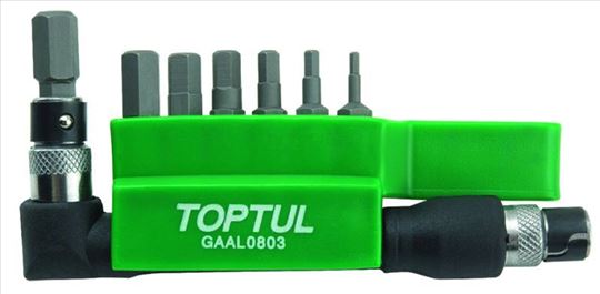 Toptul bitovi imbus odvijača, 7 komada