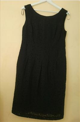 Mexx crna čipkana haljina, br. M, novo, etiketa