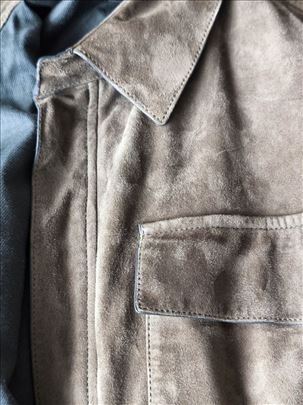 Muška kožna jakna Massimo Dutti XL