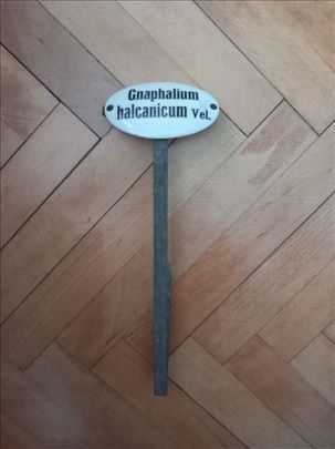 Oznake natpisi za biljke i cveće