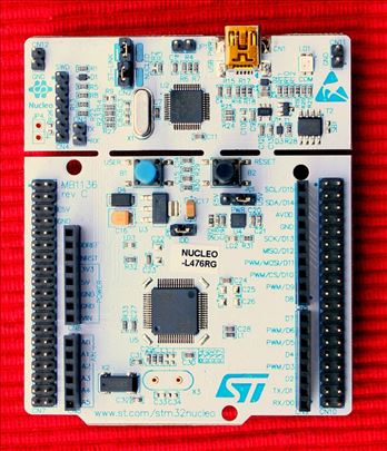 Microcontroler STM32 Nucleo-64 boards.