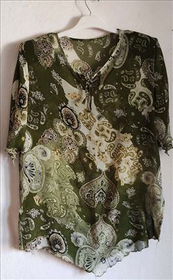 Rustična bluza sa naramenicama vel. L/XL 