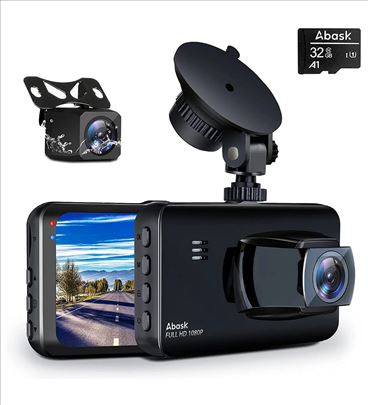 Abask M18 Prednja + Zadnja 1080P Dual Dash Cam