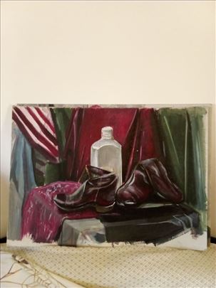 300 slika ulje na kartonu 70x50
