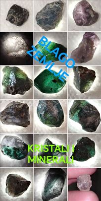 Kristali i minerali - sirovo iz dubine zemlje