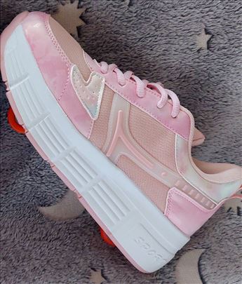 Patike roleri 2u1 bebi pink maskirne, brojeva ima