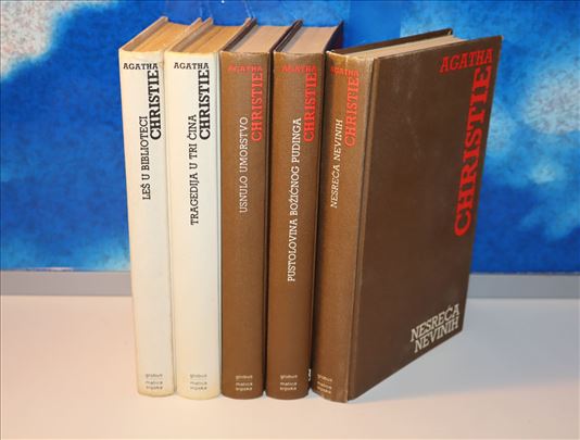 Agata Kristi Bibilioteka Djela Agathe Christie 1-5
