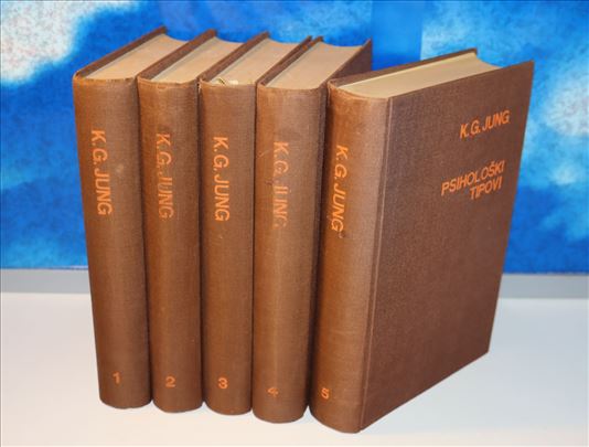 Karl Gustav Jung Odabrana dela 1-5 komplet