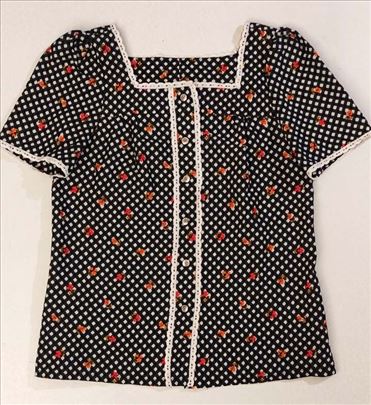 Nova vintage unikatna bluza vel.S 
