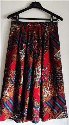 Nova vintage unikatna rustična suknja vel. S/M