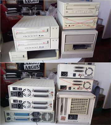 EDO memorija, flopi i razne SCSI komponente       