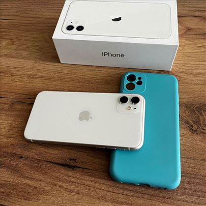 iPhone 11 64Gb Beli 100% zdravlje baterije