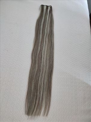 Prirodna kosa na tresi 60cm