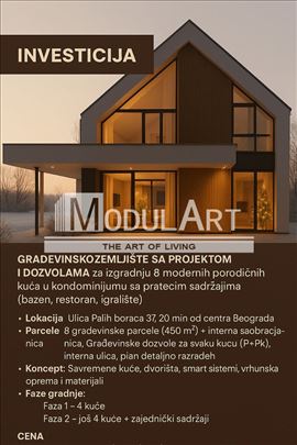 Beograd, Guncati, Zemljište, 97,00ar