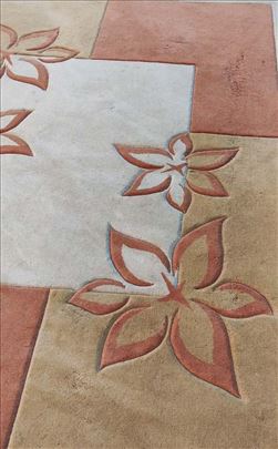 Deblji cvetni tepih u dobrom stanju 250x170 cm 