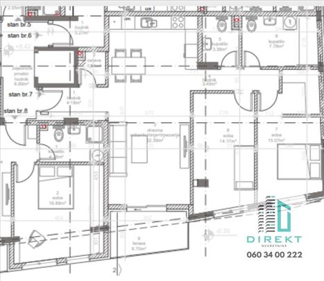 Novogradnja, 89m2, 2.sprat
