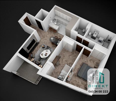 Novogradnja, 89m2, 2.sprat